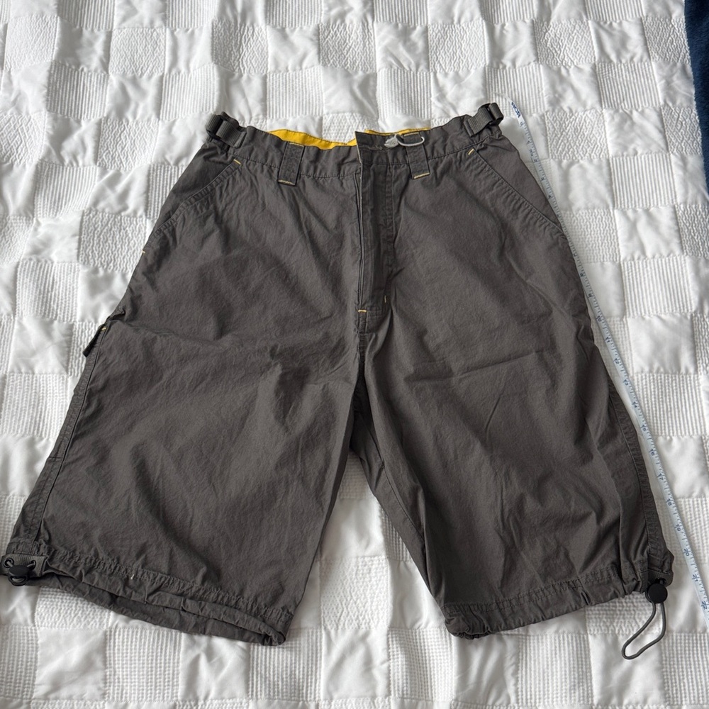 Men's Charcoal Cargo Shorts